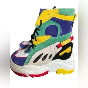 ANTHONY WANG COLLECTION スニーカー グレー/ブラック ANTHONY WANG COLLECTION スニーカー グレー/ブラック
